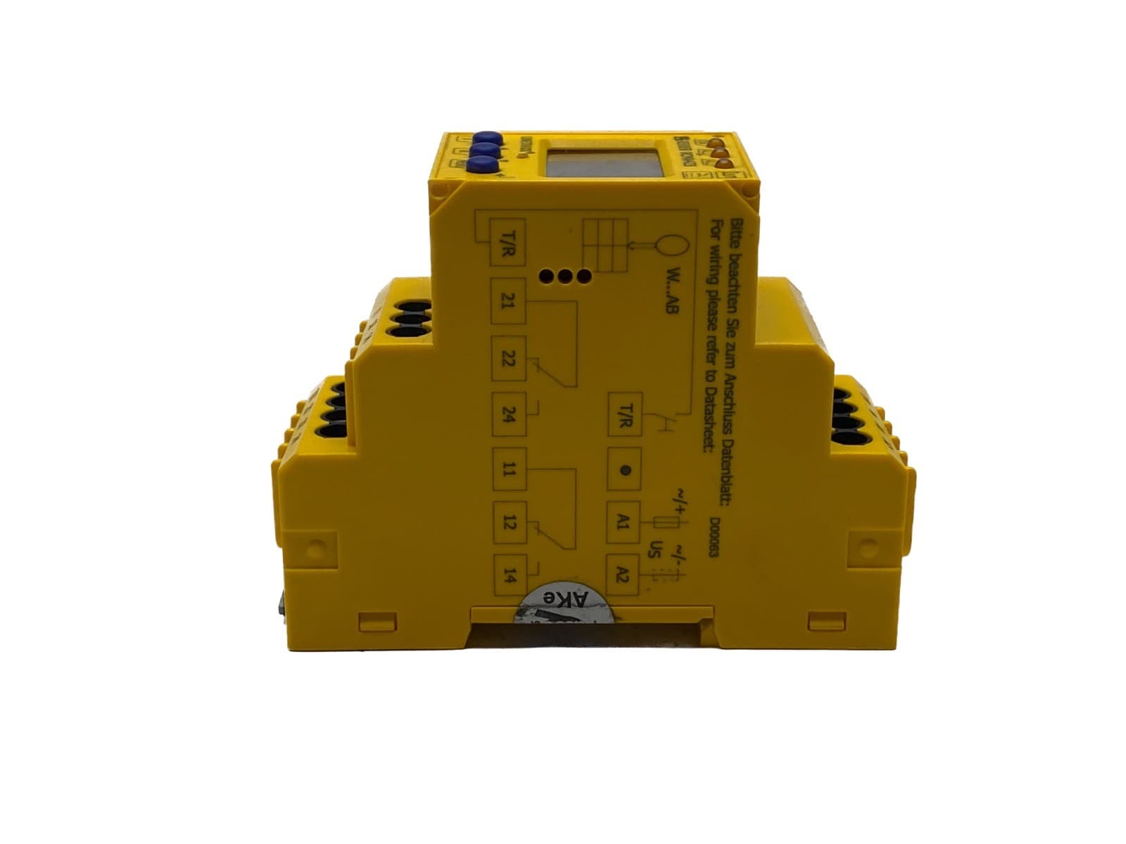 NOS Bender LineTraxx 70-300 VAC/DC Residual Current Monitor RCMA423-D-2 3