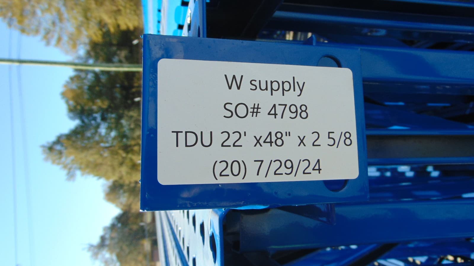 Pallet Racking Upright - 48" x 22' - Warehouse Shelving, Material Handling 3