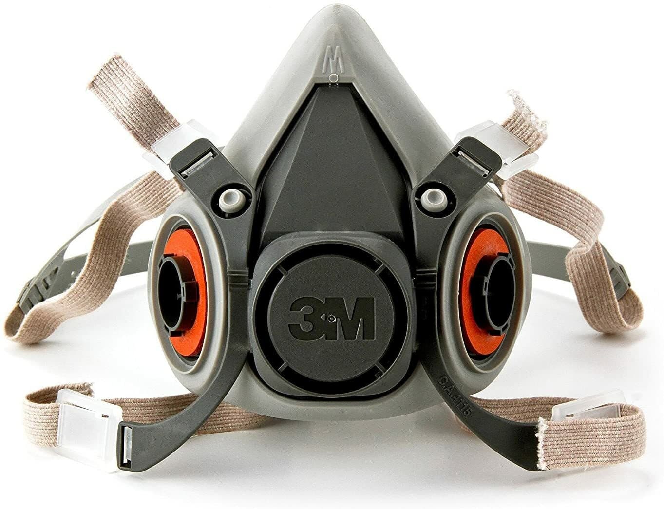 3M 6200 Half Face Piece Reusable Respirator (Size: Medium)