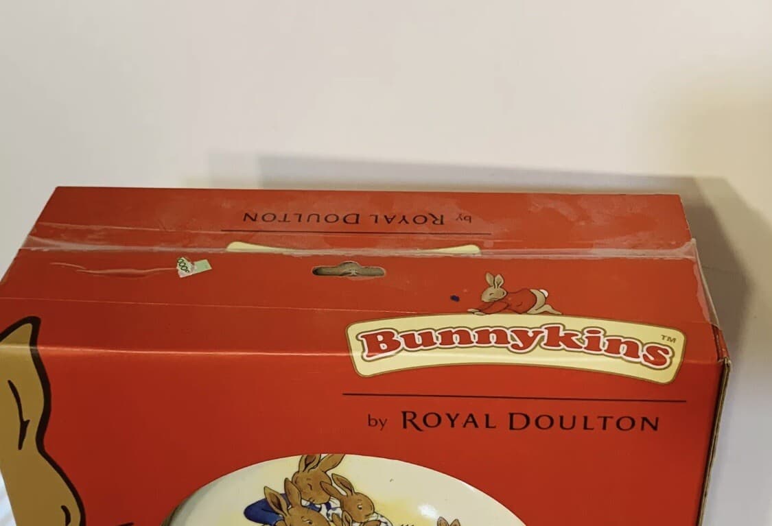 BUNNYKINS by ROYAL DOULTON 3 PIECE MELAMINE SET  NEW IN BOX 5