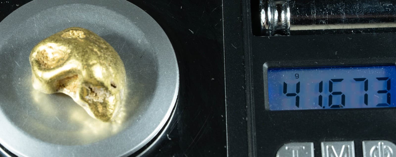 #549 Large Alaskan BC Gold Nugget 41.67 Grams Genuine 4