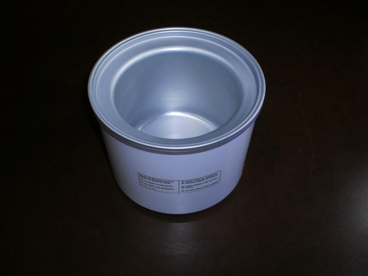 Cuisinart Frozen Yogurt Ice Cream Maker ICE-20  Replacement Freezer Bowl 2