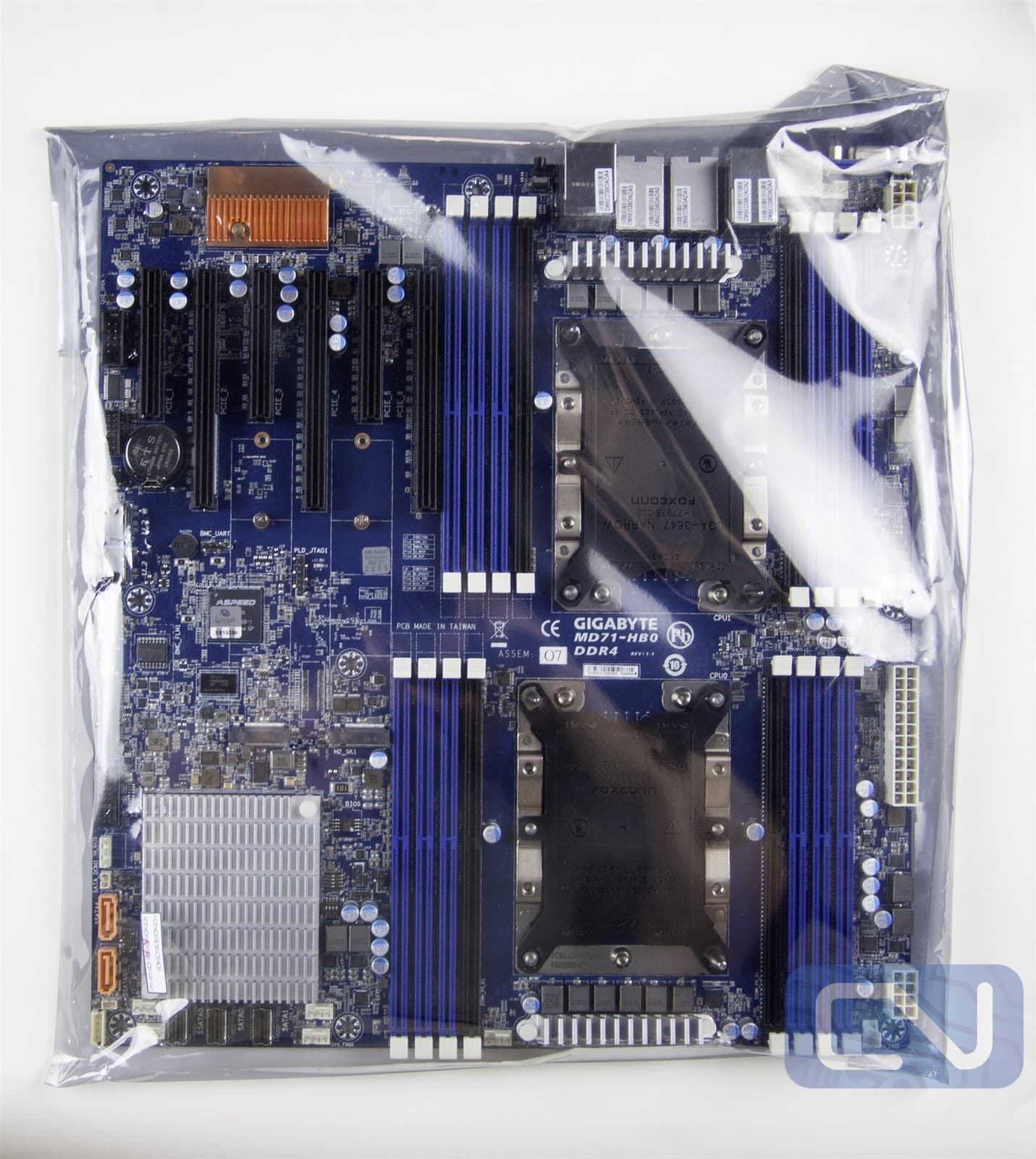 *New* Gigabyte MD71-HB0 2x LGA3647 C622 DDR4 2x 10GbE M.2/U.2 E-ATX Motherboard 2