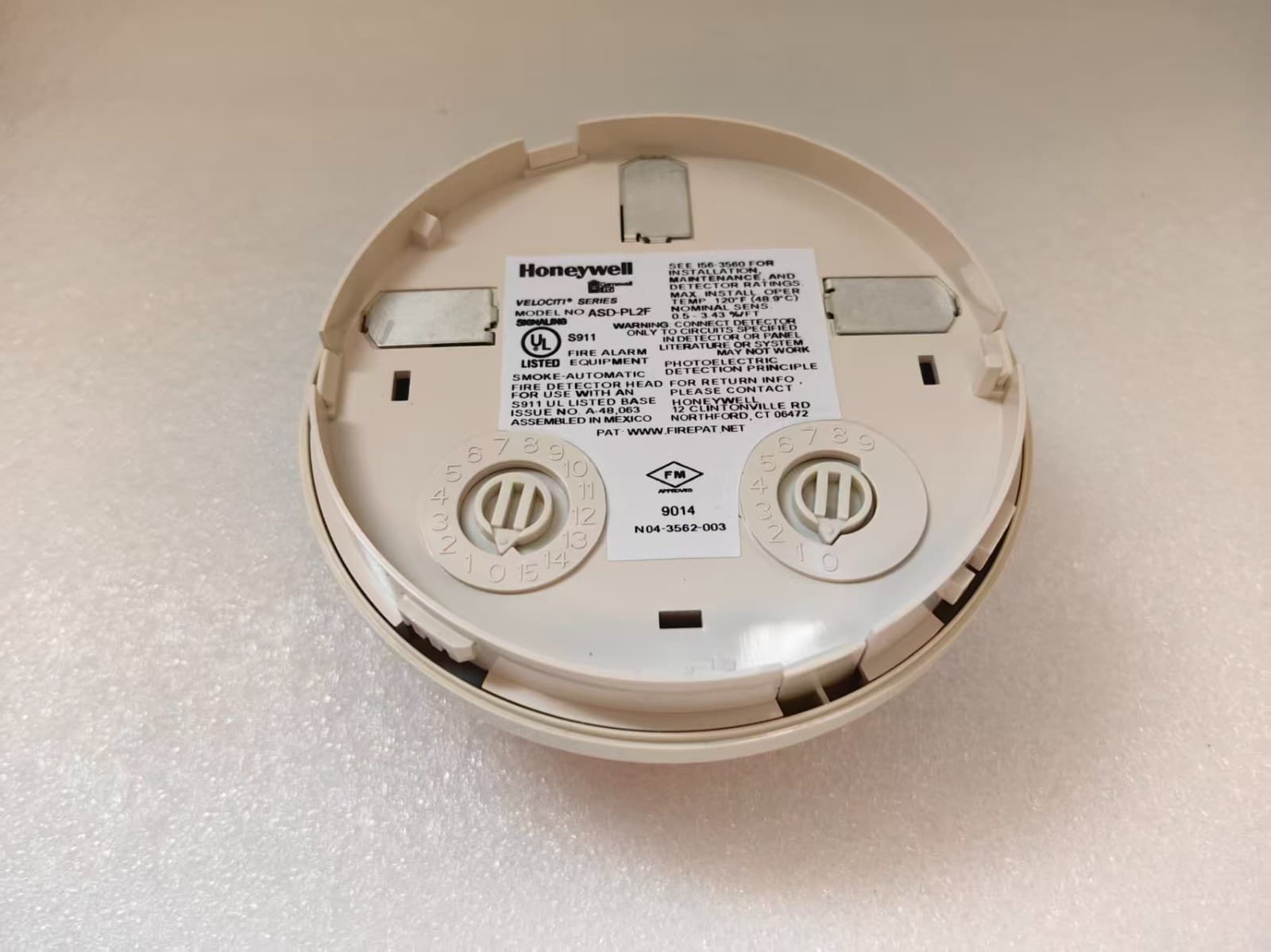 ASD-PL2F NEW GAMEWELL FCI SMOKE DETECTOR HEAD FAST SHIPPING ASDPL2F 3