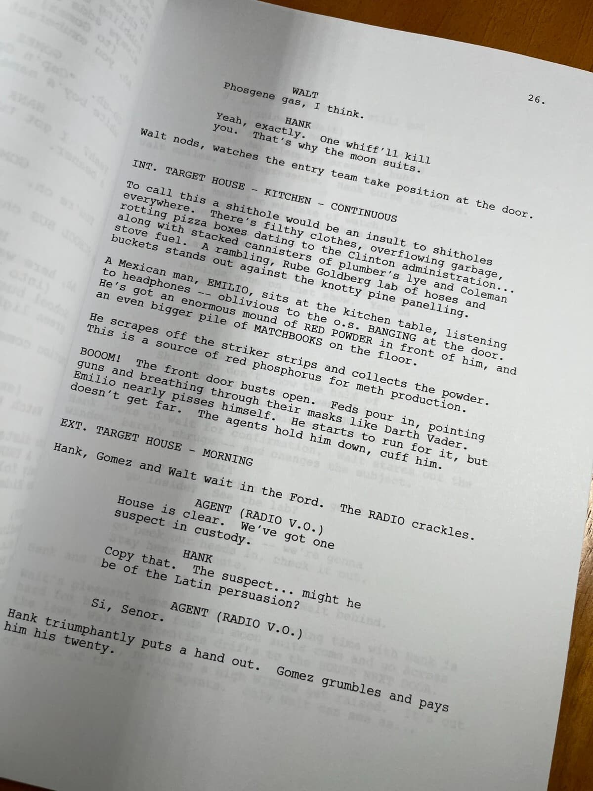 Breaking Bad Pilot & Series Finale Scripts Signed- Autograph Reprints 6