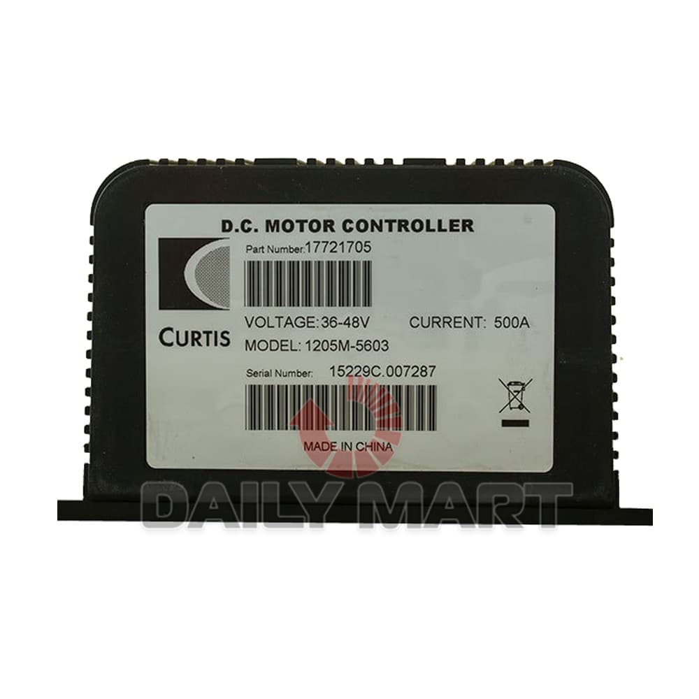 New In Box CURTIS 1205M-5603 Motor Controller 500A 36V-48V 3