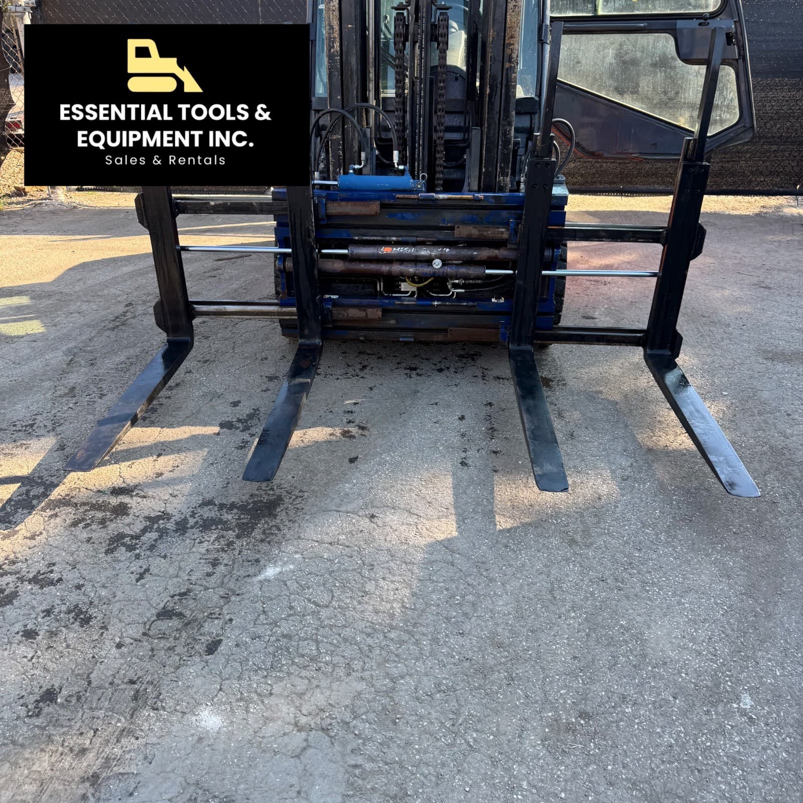 Rightline LP8C-C5B0-C Single-Double Pallet 42'' Forklift Attachment Class III 3