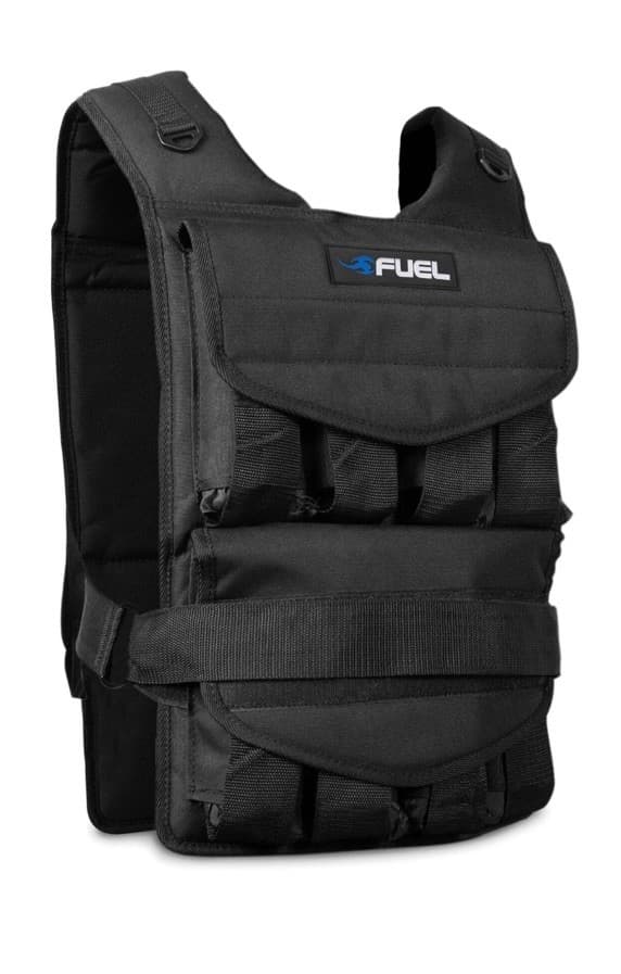 Fuel Pureformance Adjustable Weighted Fitness Vest, No Weights Vest Only