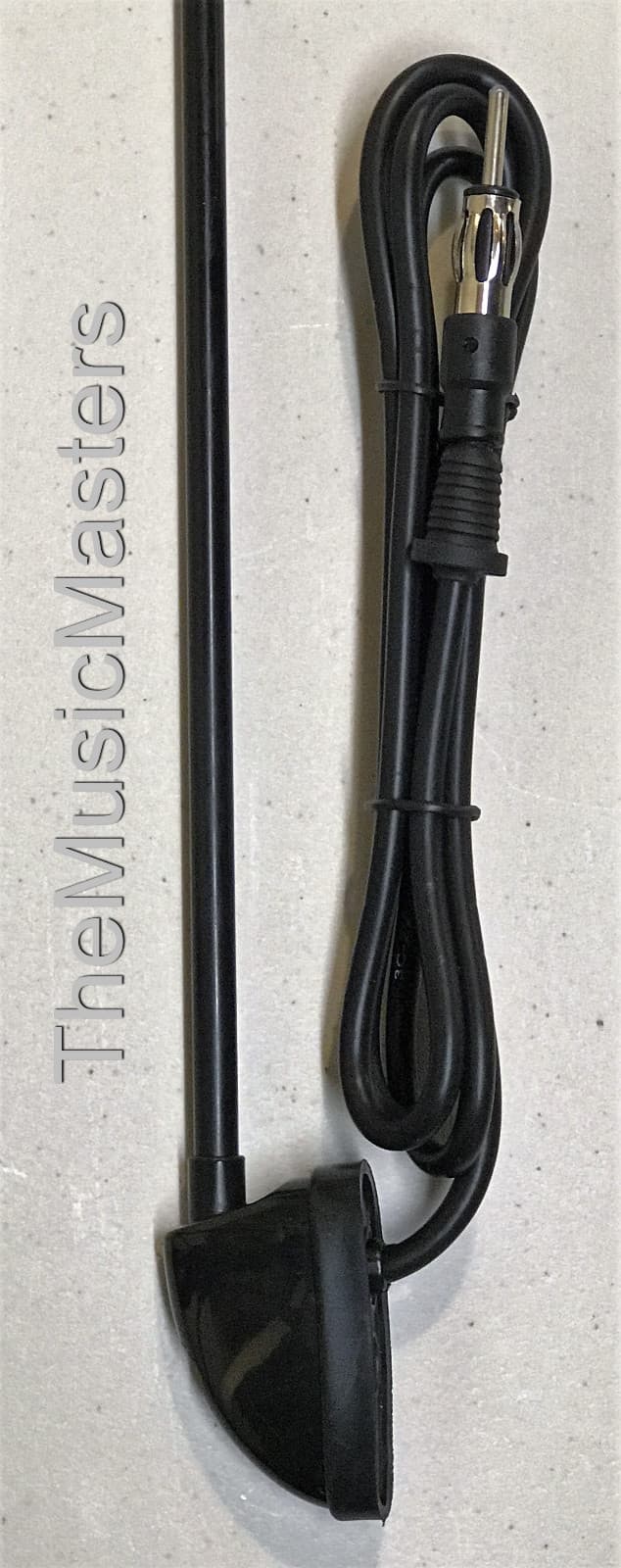 Black 3 Section 48"  Pillar Side Mount Universal Antenna Car Audio Stereo Radio 2