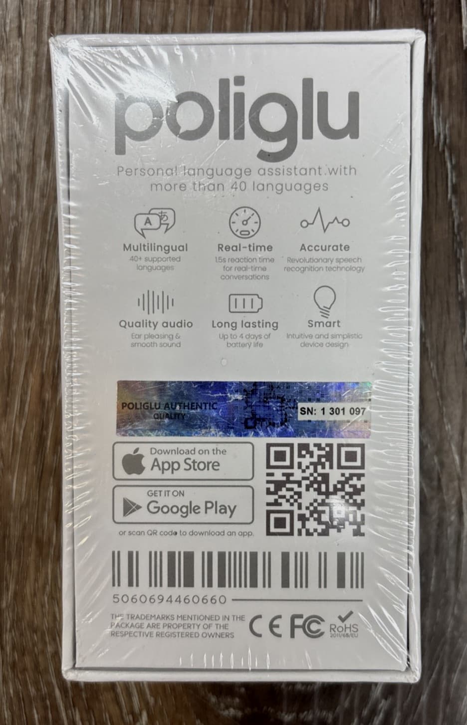 -New- Poliglu  Real-Time Translator Multilingual 40+ Languages 4