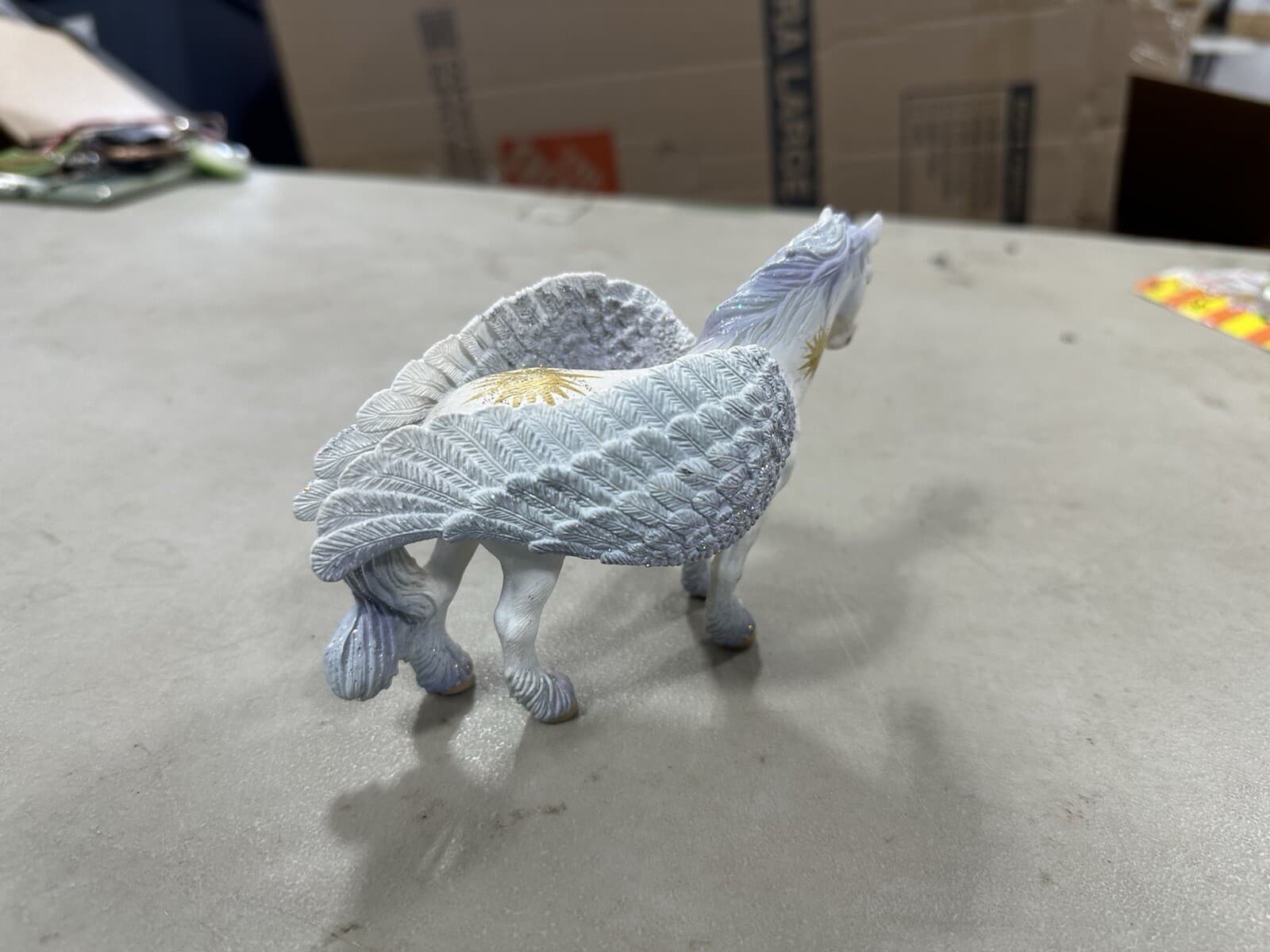 Schleich Bayala White Glitter Pegasus With  Sun 2009 70423 D34 2