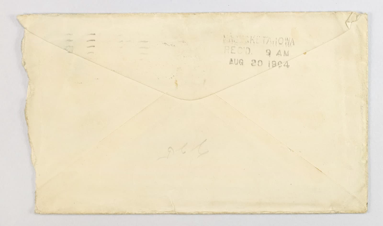 Rare 1904 Rueckheim Bros. & Eckstein Cracker Jack Co. Advertising Envelope 2