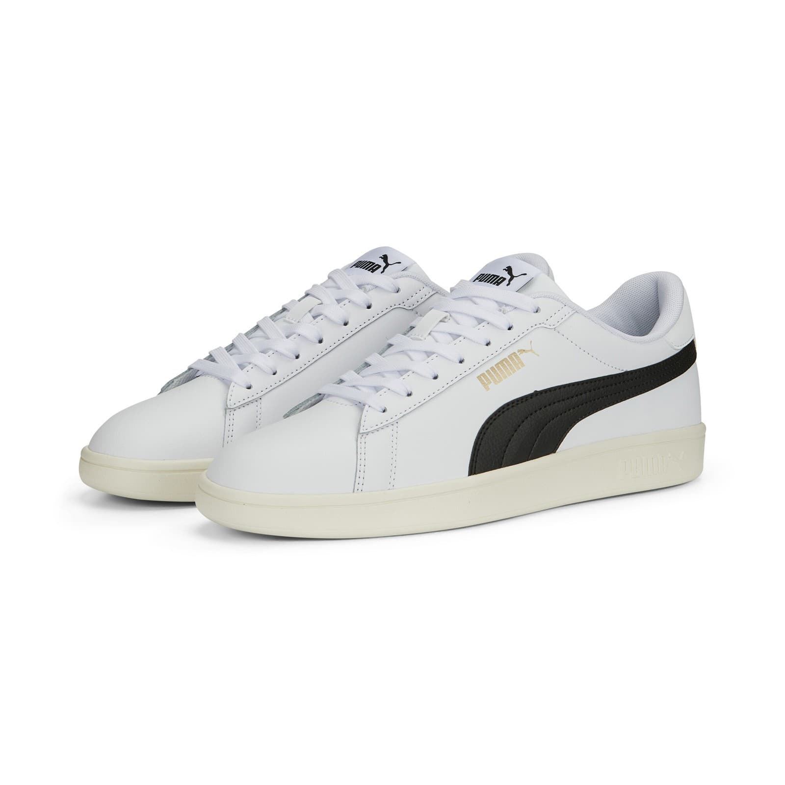 Puma Smash 3.0 L 39098703 Mens White Leather Lifestyle Sneakers Shoes 5