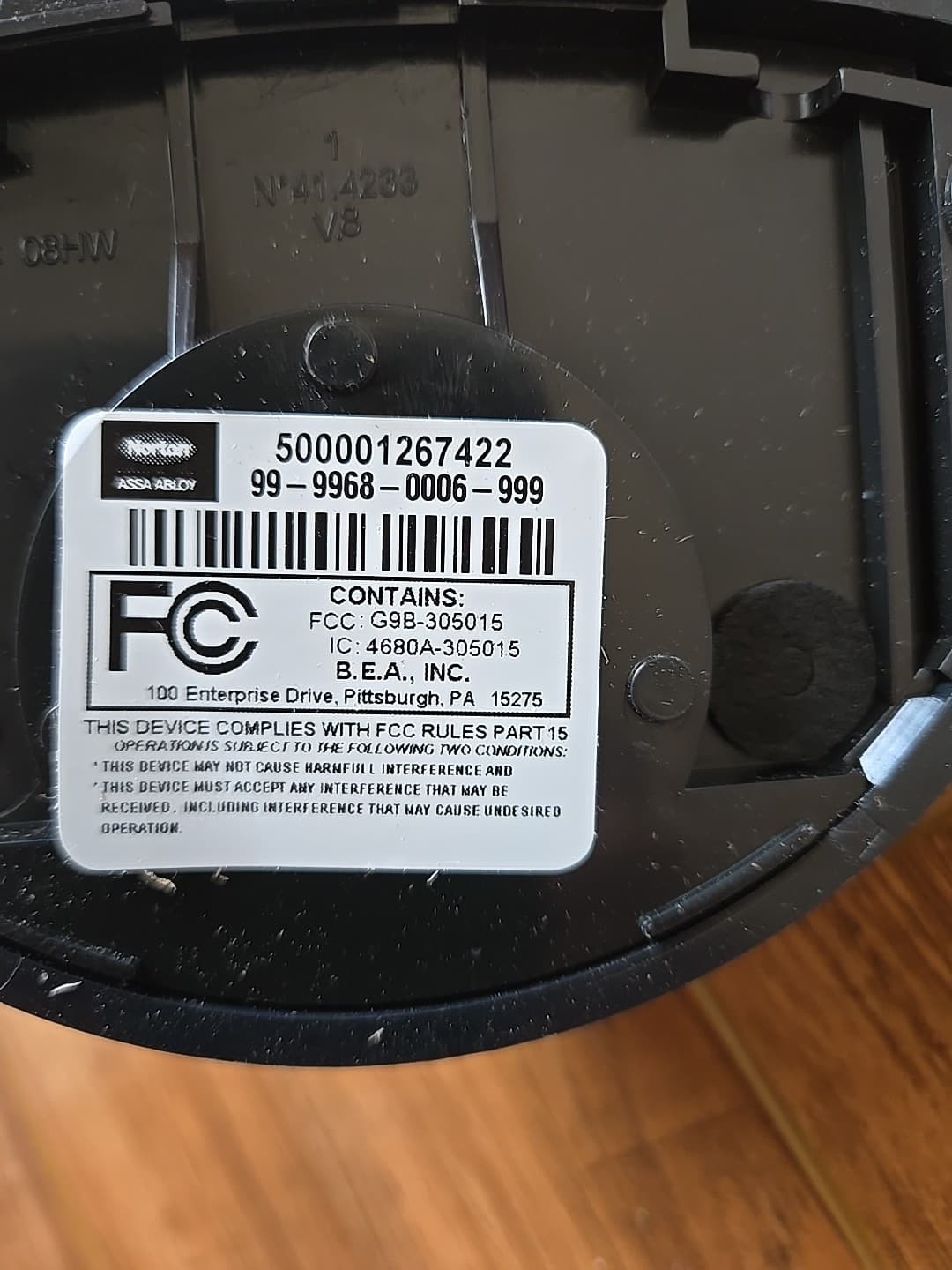 Norton Assa Abloy 10 Eagle-N Motion Sensor 50001267426 2