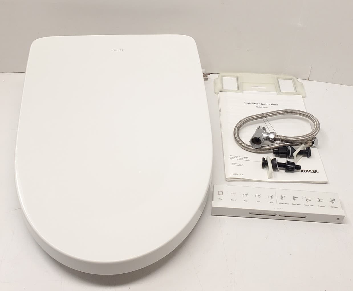 Kohler PureWash E815 Premium Bidet Toilet Seat W/ Remote Control