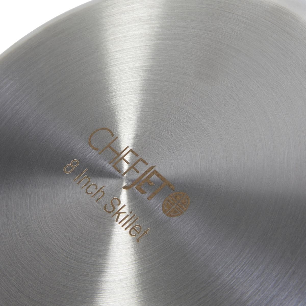 Chef Jet Tila 8" Hybrid Ceramic Nonstick Clad Stainless Steel Skillet 2