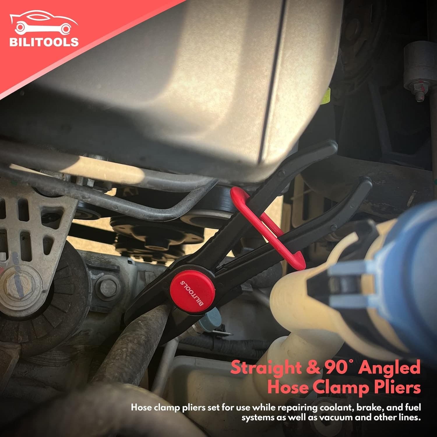 Hose Pinch Off Pliers Clamp Pliers Plastic Straight for Flexible Fuel Line Ra... 3