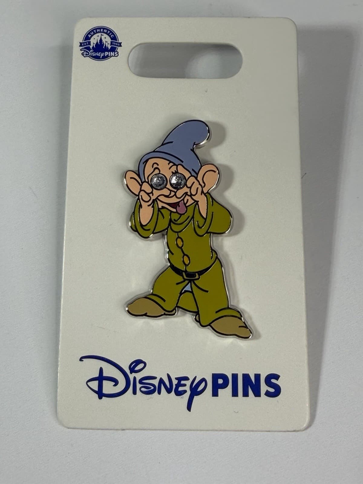 Dopey Diamond Eyes Snow White & 7 Dwarfs Disney Pin