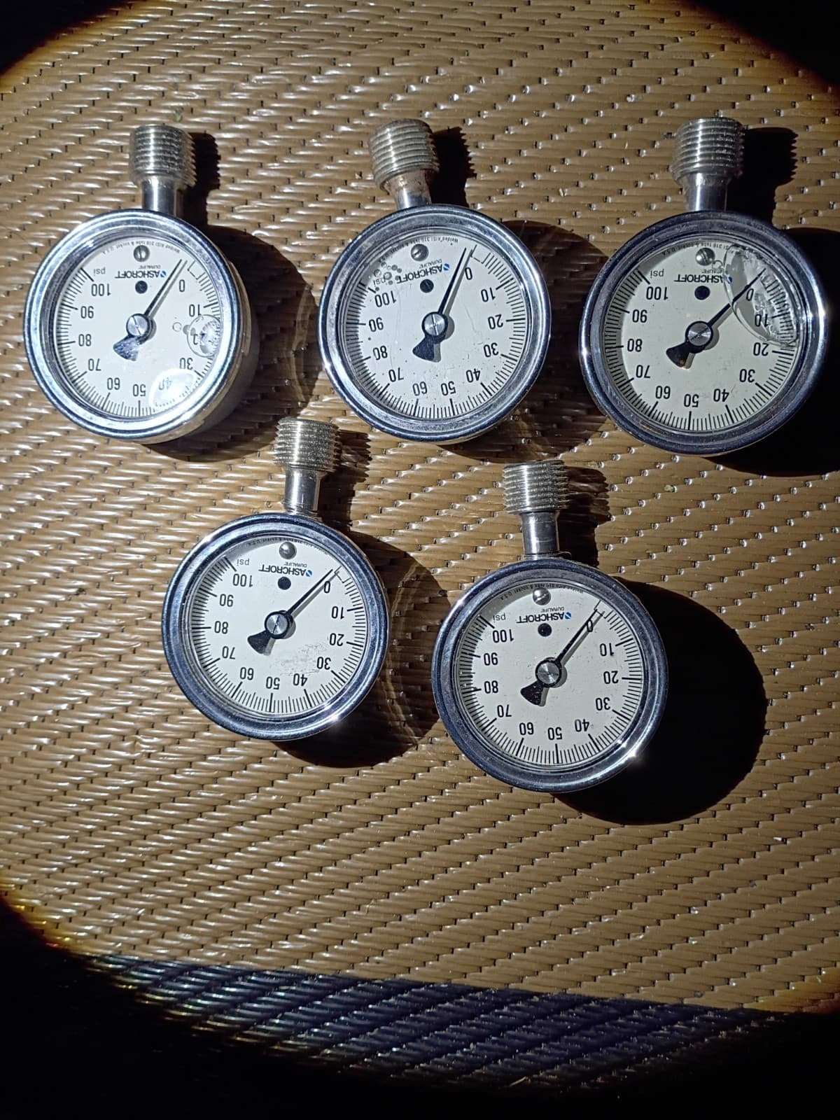 ashcroft pressure gauge 100 psi