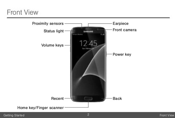 Samsung Galaxy S7 Edge Verizon OWNER'S USER MANUAL 2
