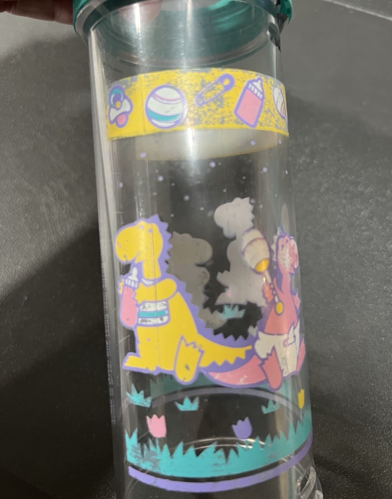 Playtex Patterns Vintage Drop in Disposable Nurser Baby Bottles Lot Of 4 4