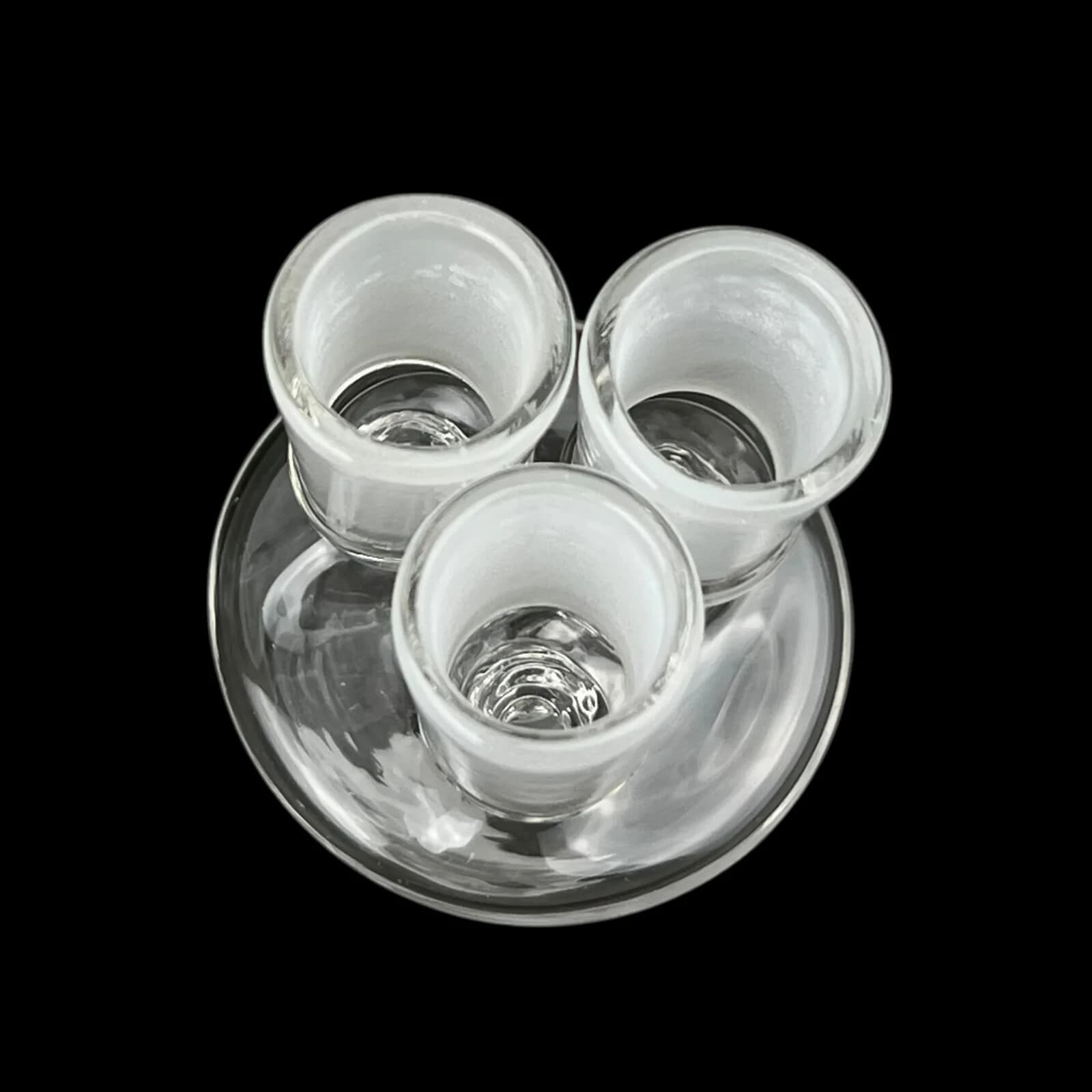 14mm Triple Joint Glass Adaptor - 3 Way Splitter 2