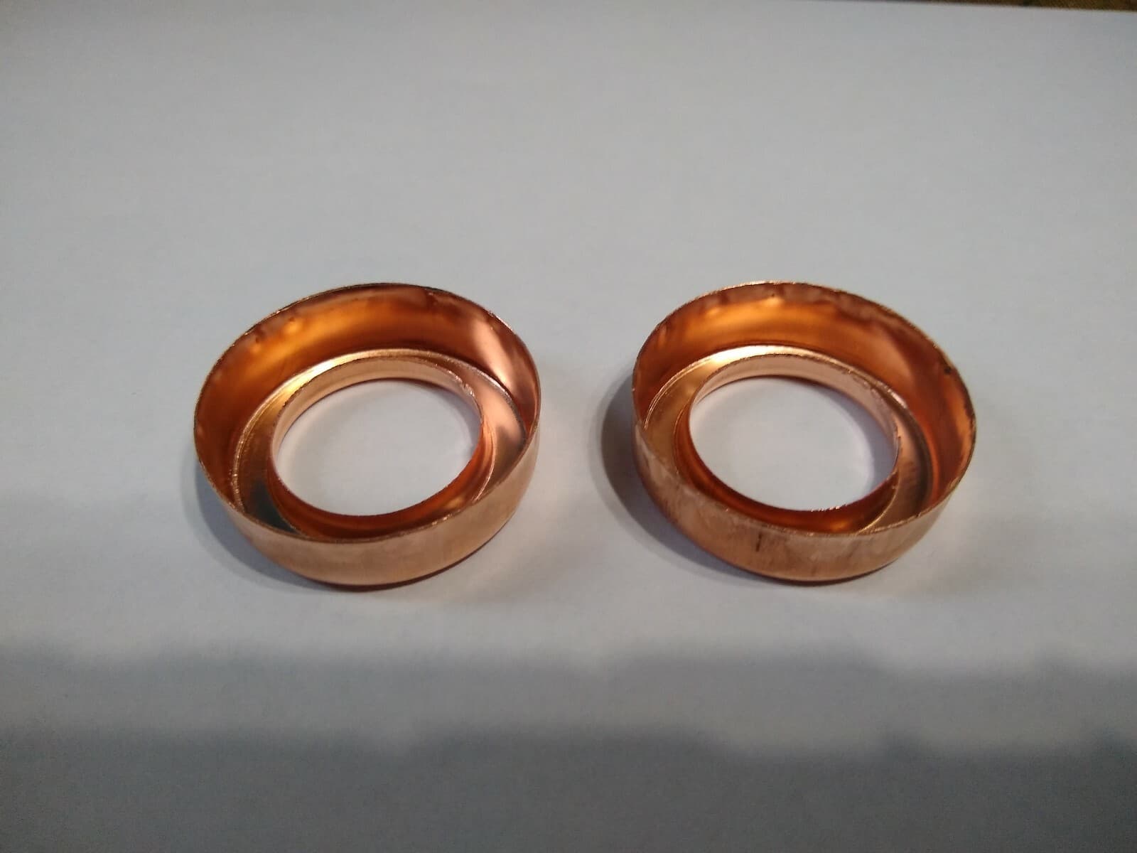 1 - Set Of Lightning Rod Ball End Caps 1 3/8 Od 1" Id, medium 3