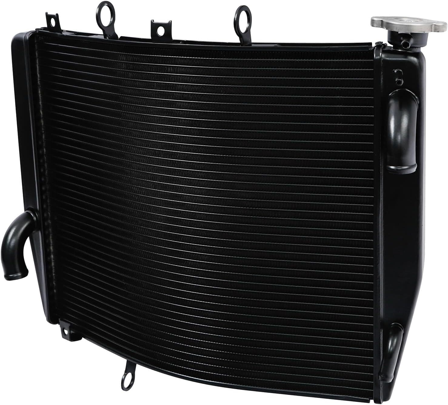 Motorcycle Radiator Cooler Engine Cooling for Kawasaki Ninja ZX-14 ZX1400C ZX14R 3