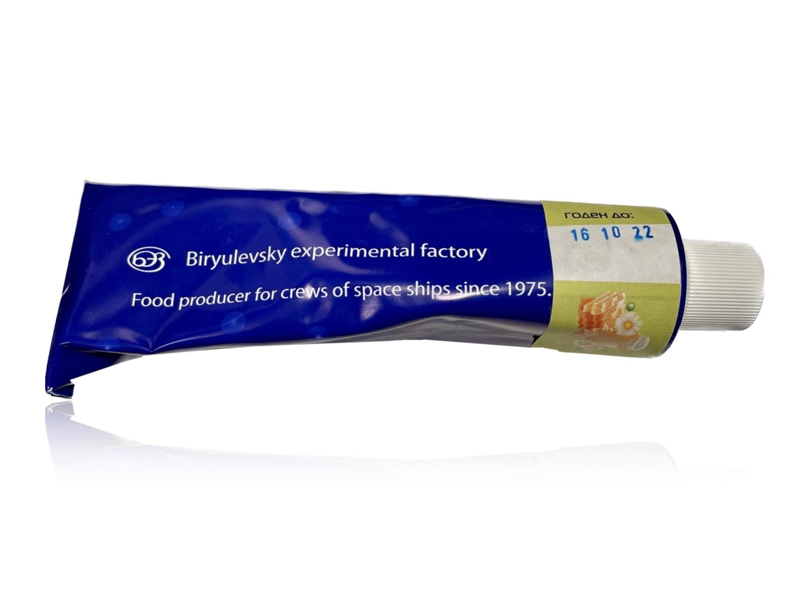 AUTHENTIC ISS COSMONAUT ASTRONAUT SPACE FOOD HONEY IN TUBE #3 2