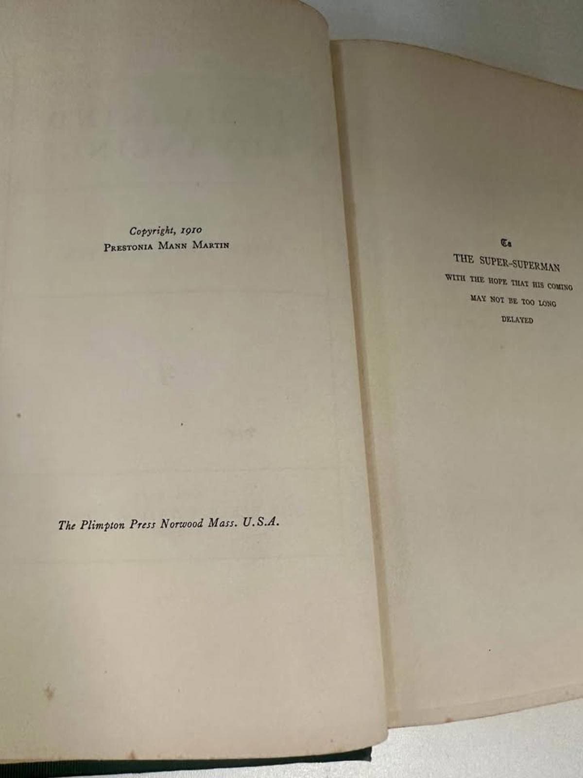 Is Mankind Advancing? (1910) – Signed First Edition Inscribed to Jane Addams 3