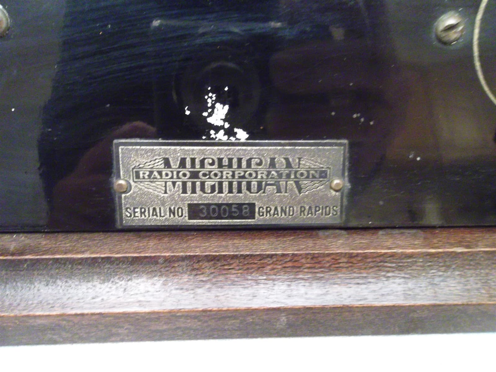 MICHIGAN RADIO by KLITZEN DETECTOR / TUNER & AMPLIFIER AMP 1920's TUBE RADIO 5