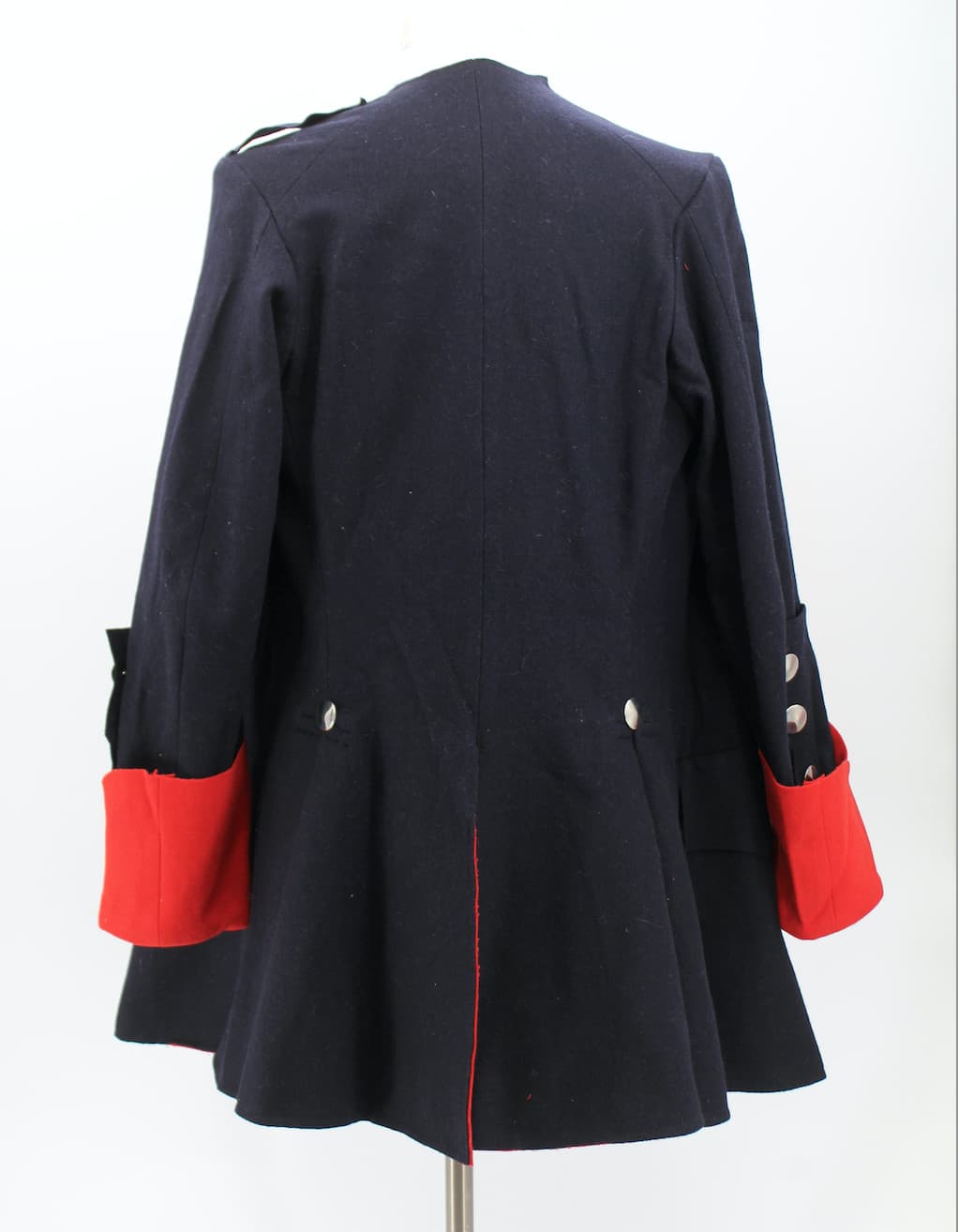 French & Indian War Blue & Red Regimental Coat Size 46 / XL 4