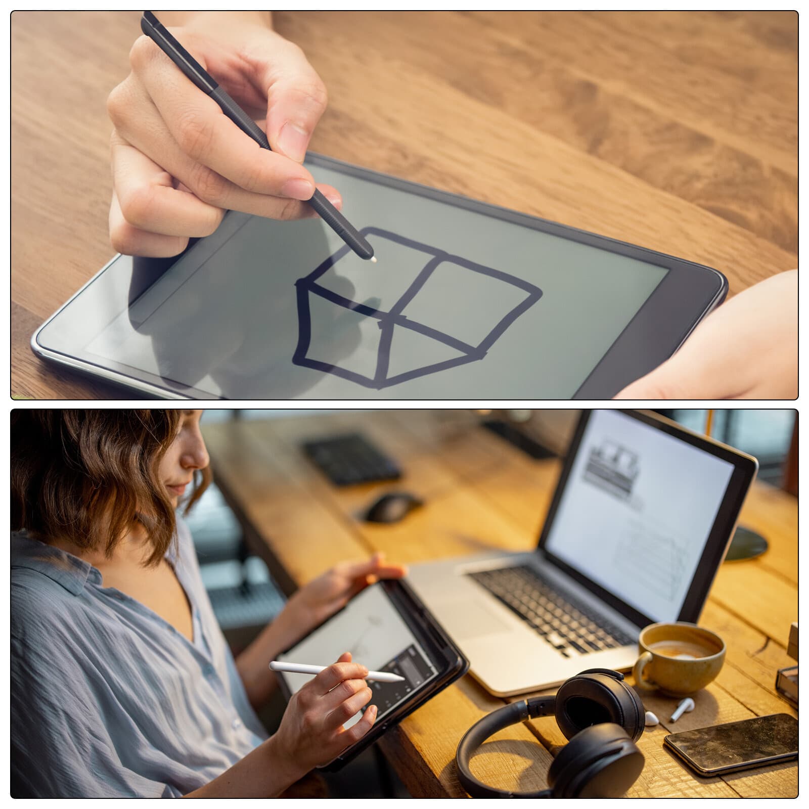 Stylus Pens for Touch Screens for Universal Touch Devices, Gradient Blue 6