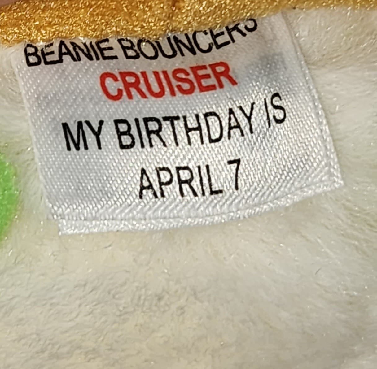 Ty Beanie Bouncers - CRUISER the Sea Turtle (3-4 Inch) NEW Bouncy Ball Toy 5