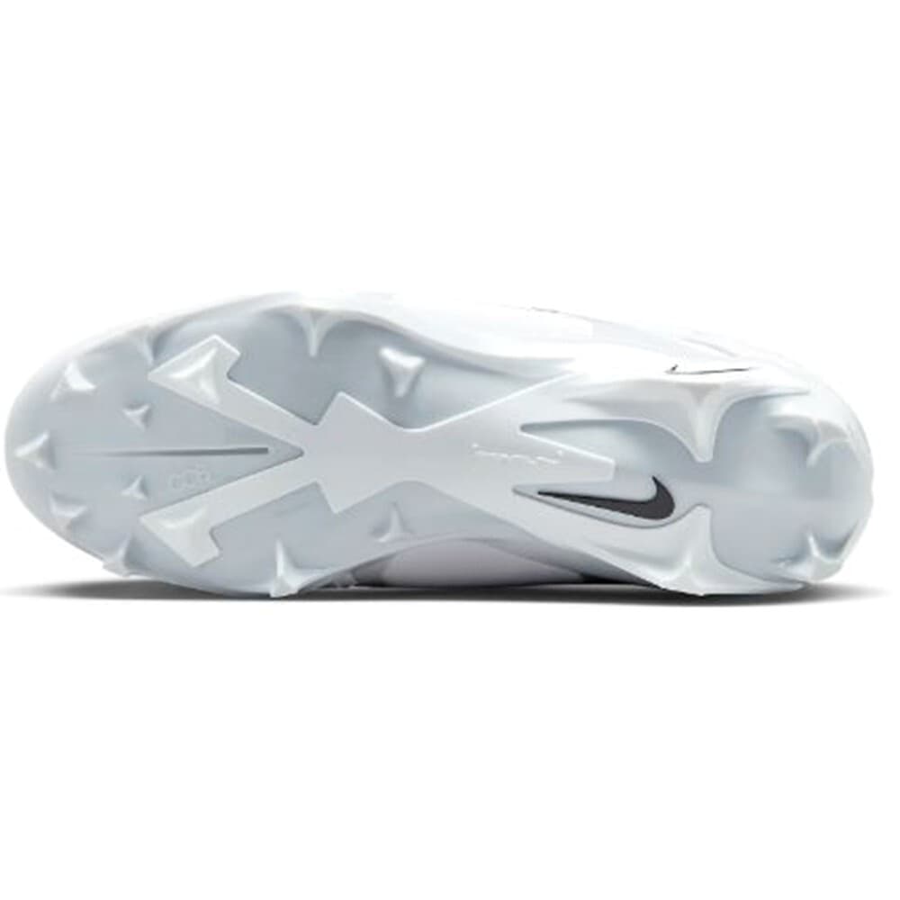 Nike Alpha Menace Pro 3 Mid Football Cleats CT6649-109 White/Grey - Pick Size! 4