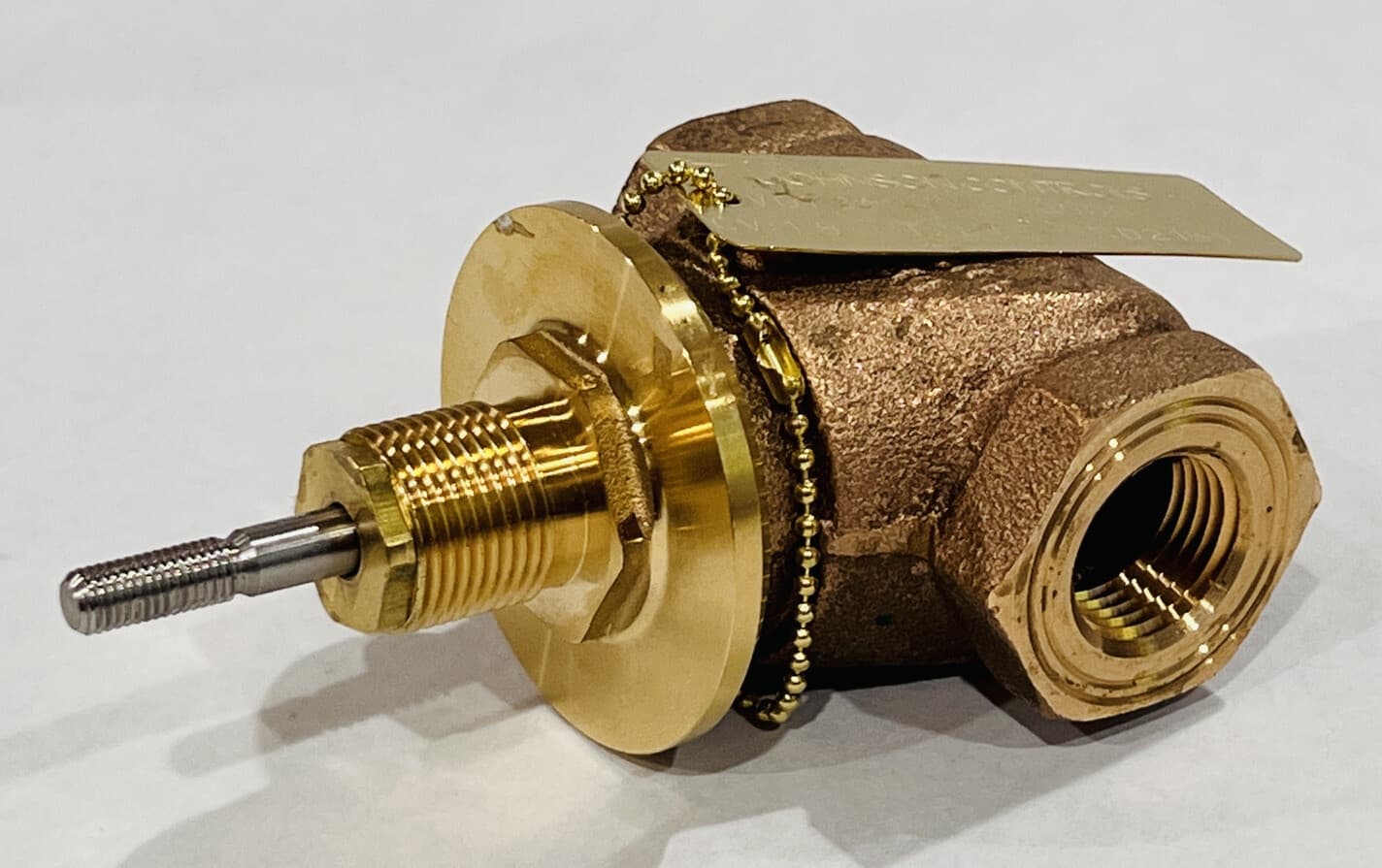 Johnson Controls 1/2" Bronze Valve Body Less Actuator, Normally Open - VG7241ET 3