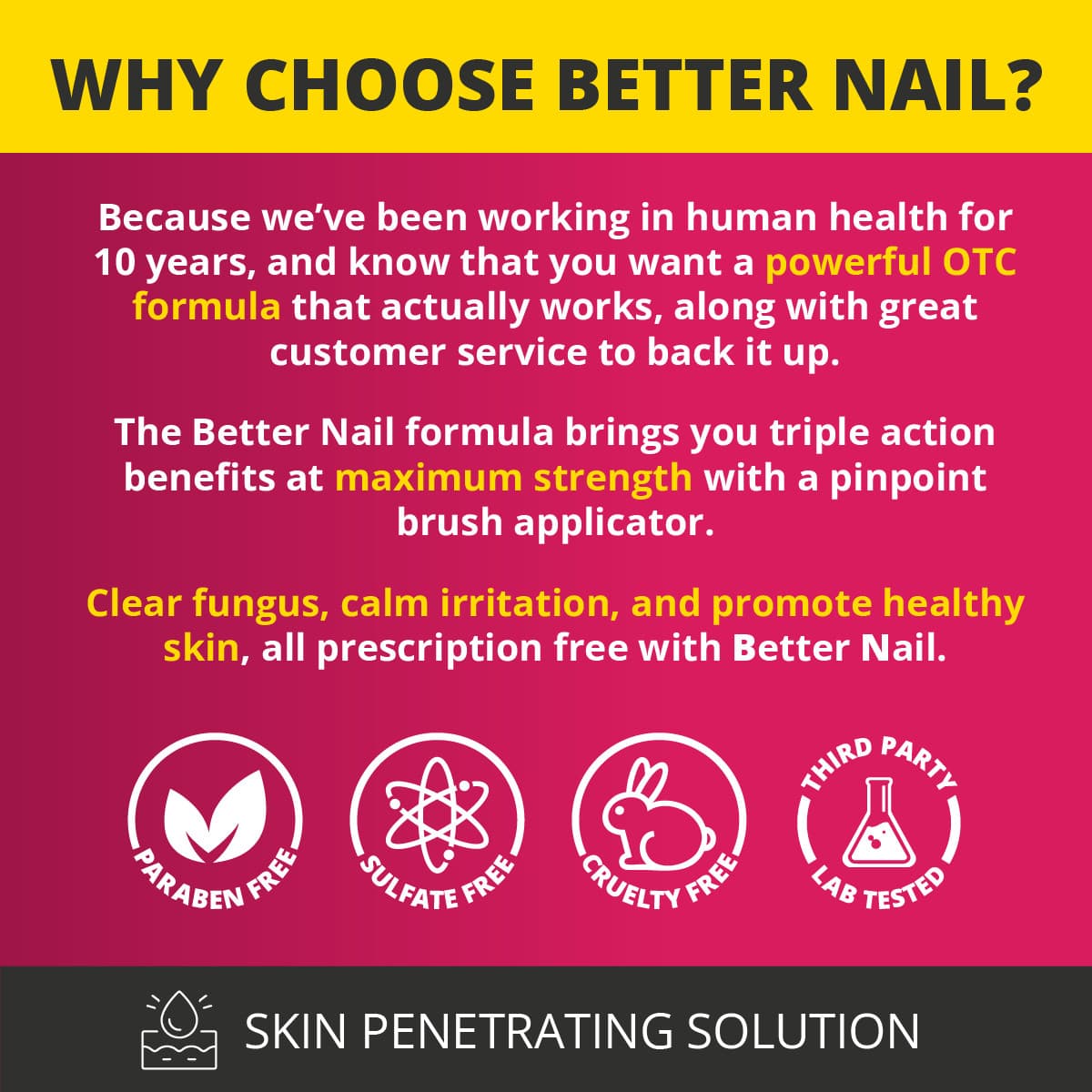 Better Nail - Treatment for Fungus Under & Around the Nail 5