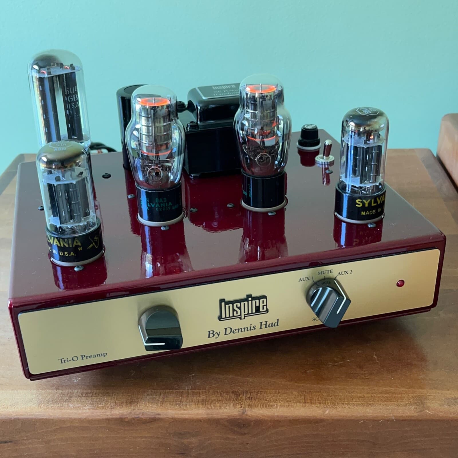 TUBE PREAMPLIFIER INSPIRE by DENNIS HAD TRI-O TUBE SET PREAMPLIFIER 3