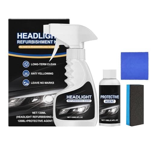 Car Headlight Restoration Kit, New Headlight Cleaner and Coating for Cars,  2