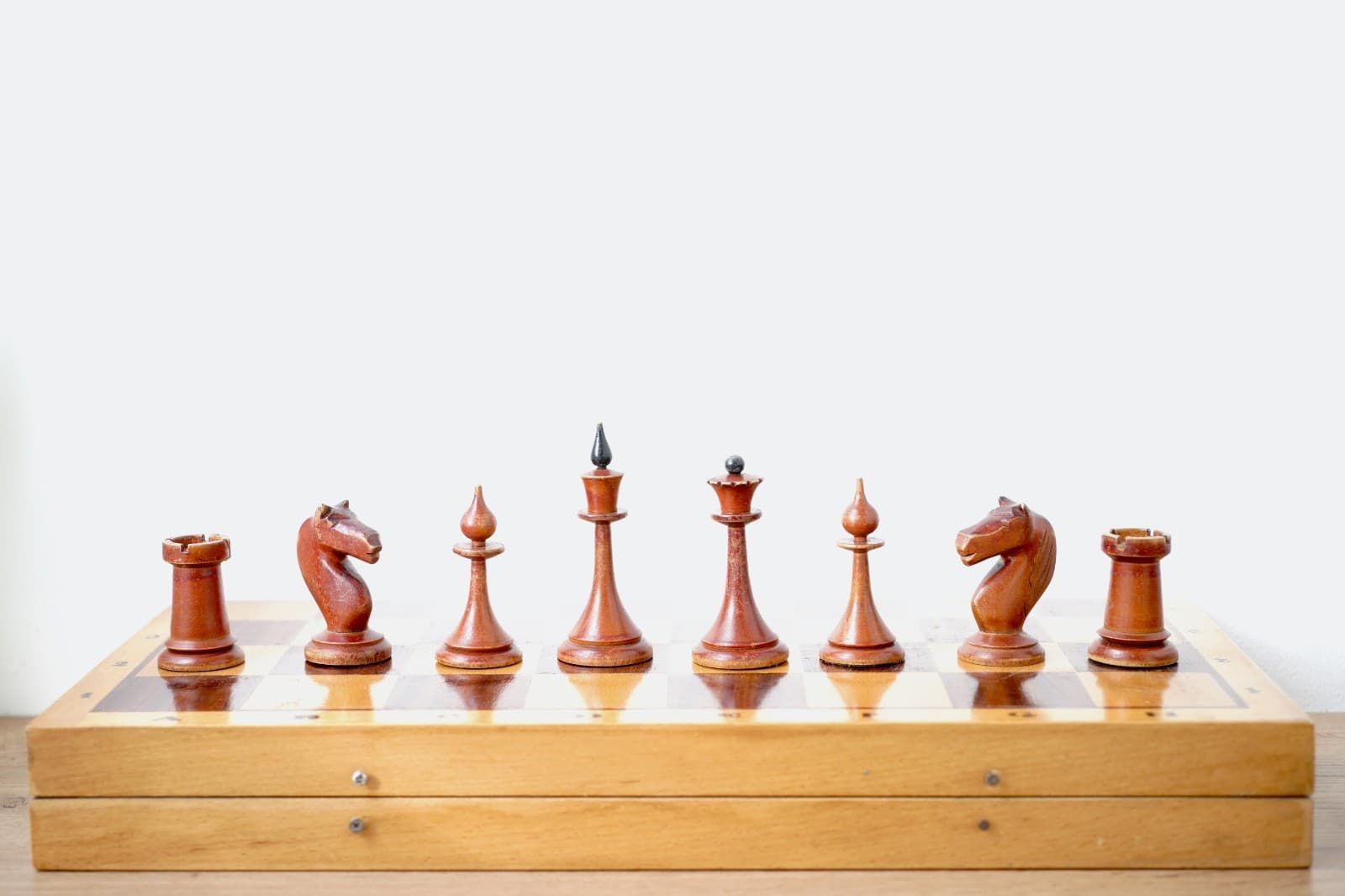 1950s made! Mordovian (aka "Latvian") "Star" Vintage Soviet Wooden Chess - USSR 4