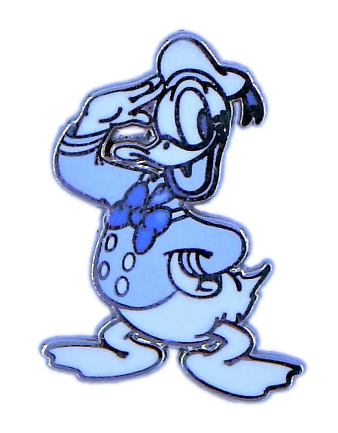 Donald Duck Pastel Collection Individual Disney Park Trading Pin ~ Brand New