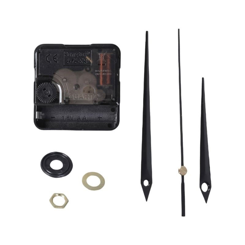 Quiet Wall Clock Movement Kits Battery Operated 0.6Inch Shaft Length Mechanism