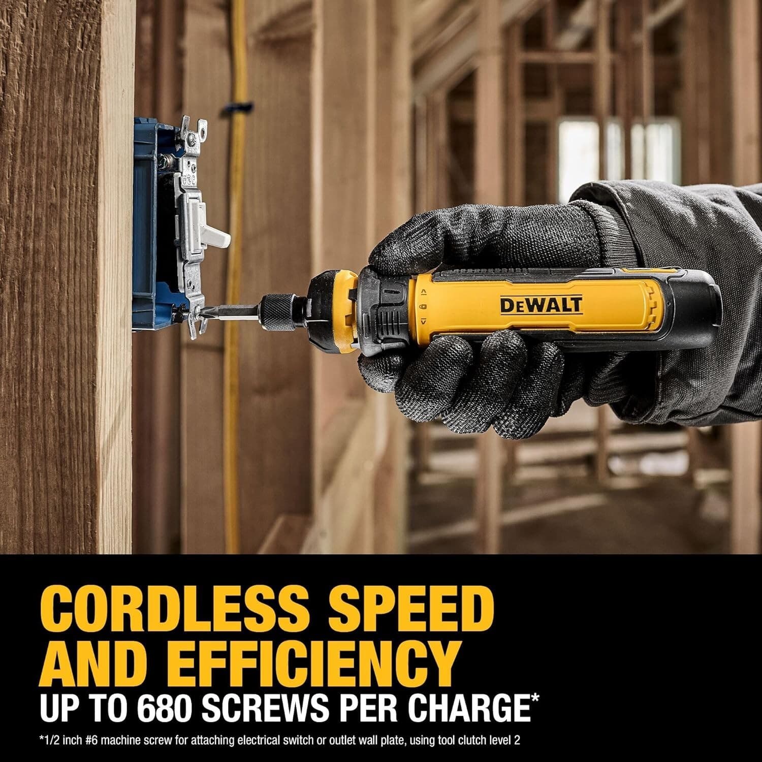 DEWALT Cordless Screwdriver with FLEXDRIVE Control and Screwdriving Bits 5