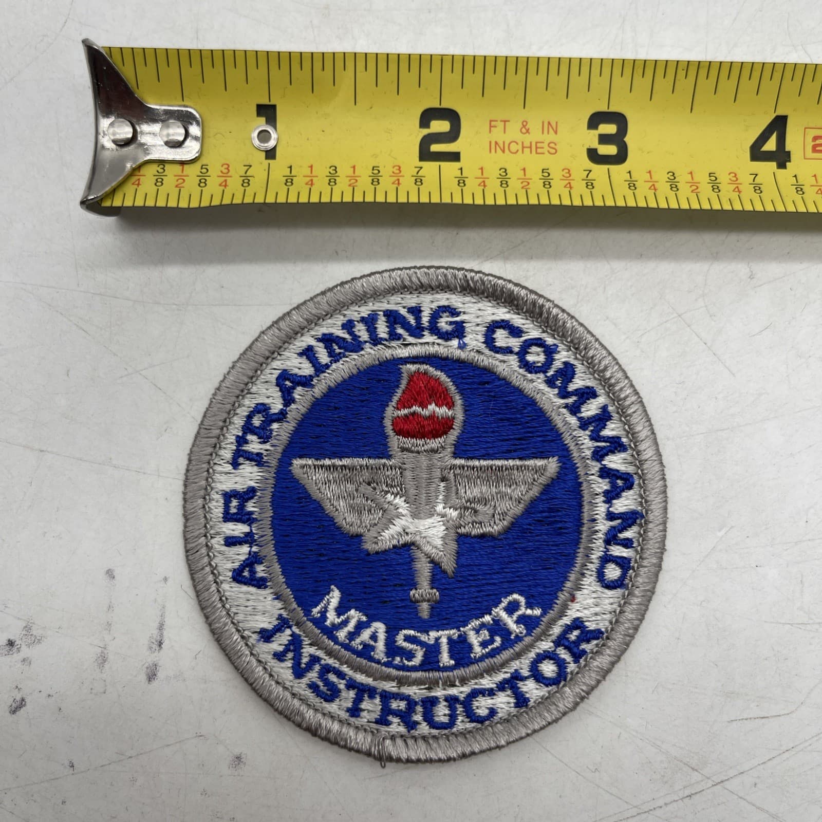 U.S. Air Force Master Air Training Command Instructor Patch 3” Circle Wings