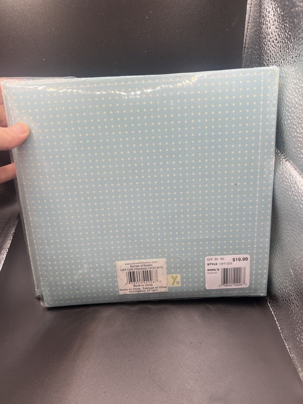 Boy Baby Book of Memories Blue Keepsake Photo Album 3