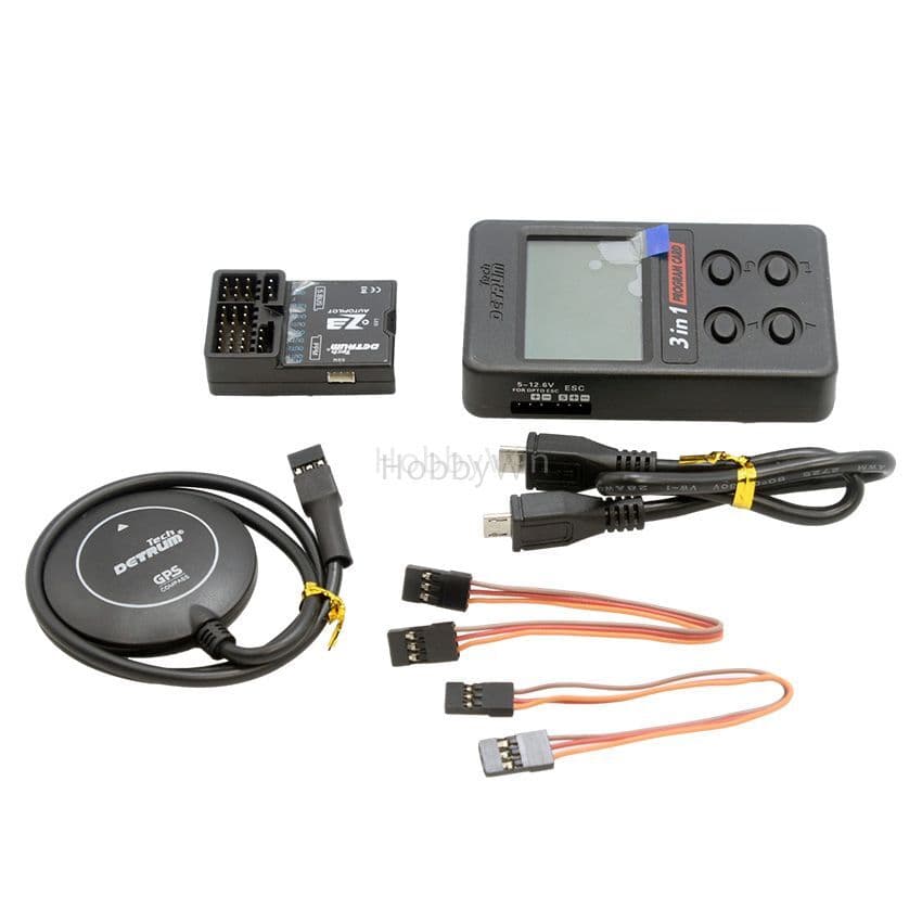 Detrum Z3 Lite Flight Controller GPS & Program Card for Electric RC Airplanes 3