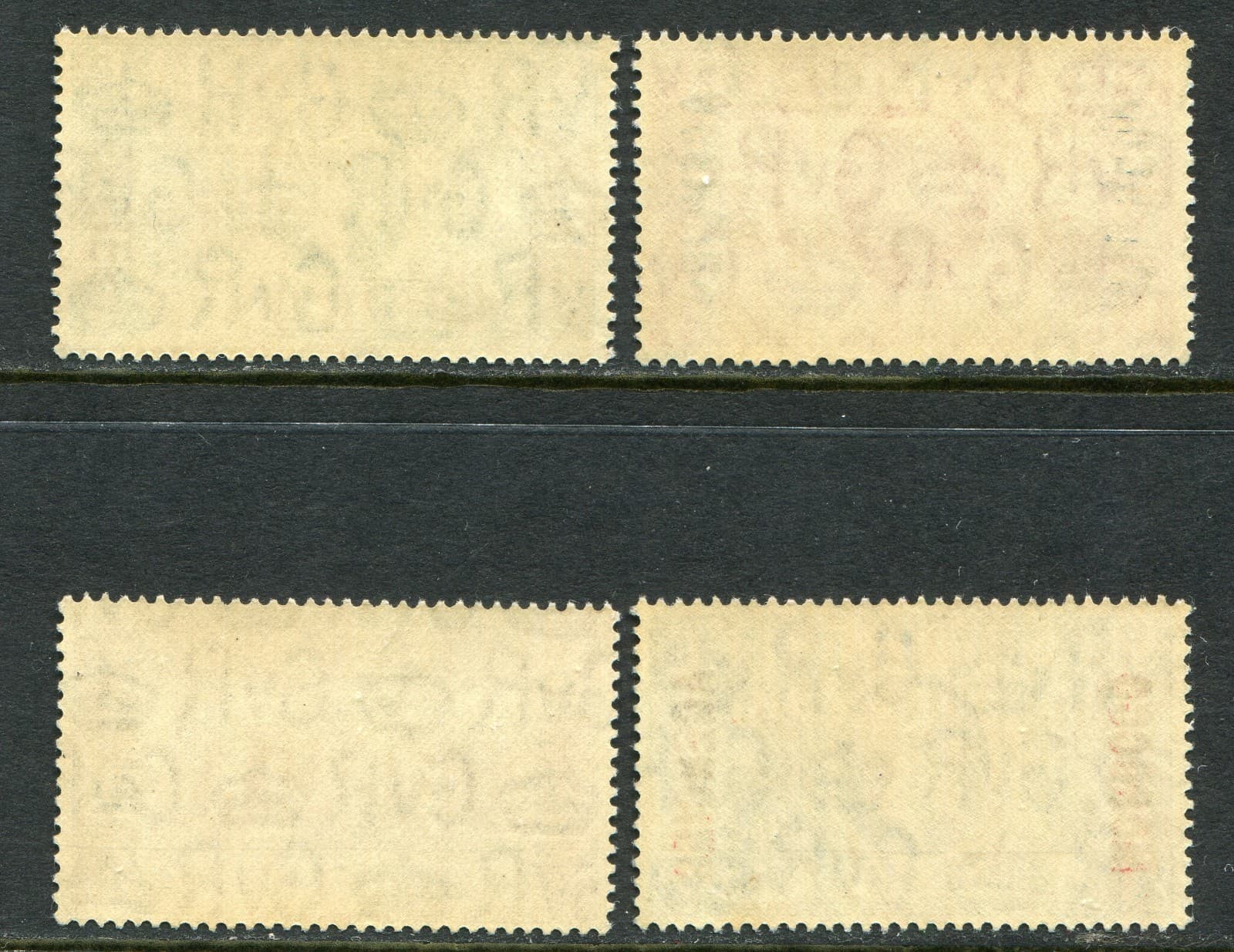 Morocco Agencies 1935 Silver Jubilee ½d-2½d SG 62-65 hinged mint (cat. £16) 'B' 2