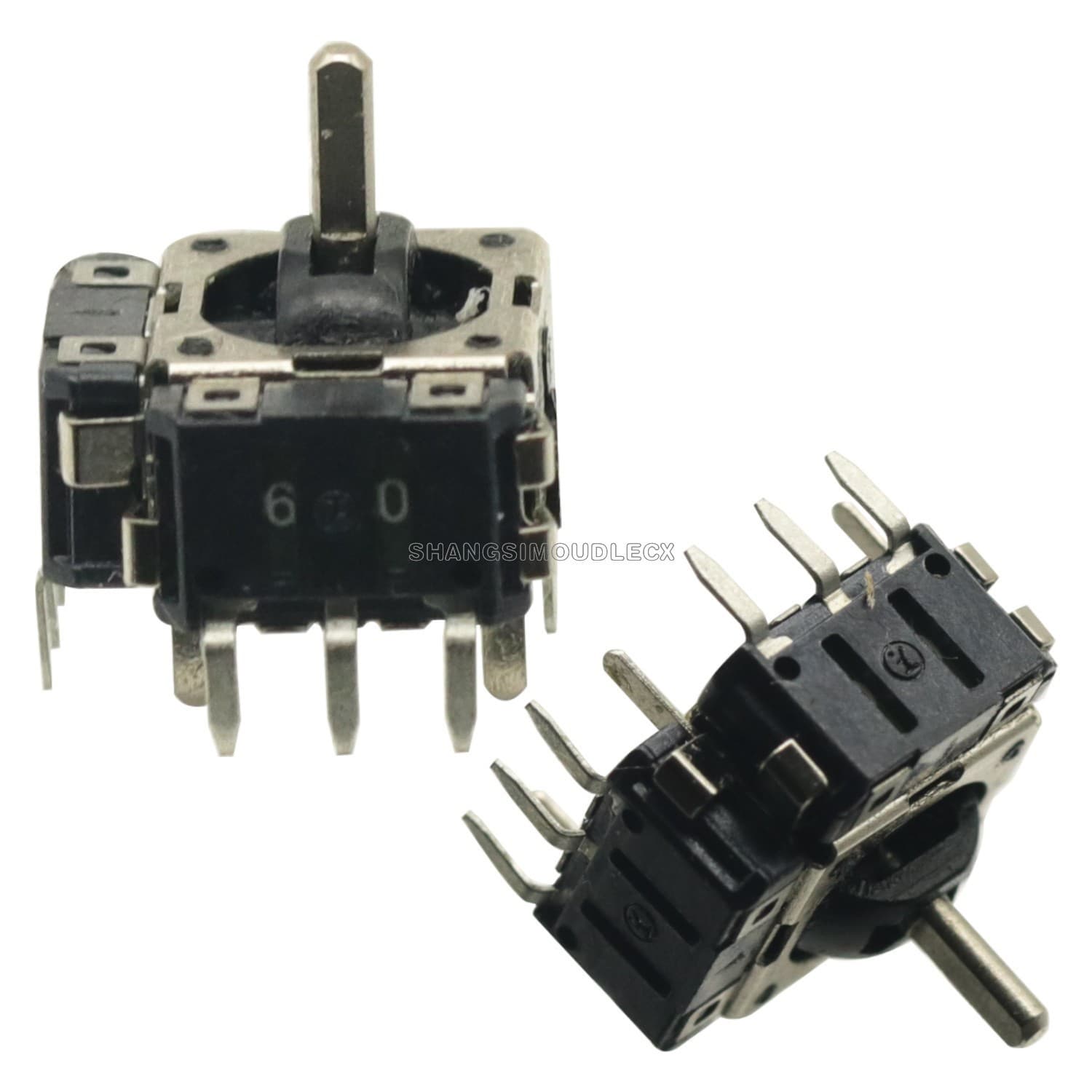 2PCS X FJ06K Small Joystick With Switch Potentiometer FJ06K-S1B10K B10K 5