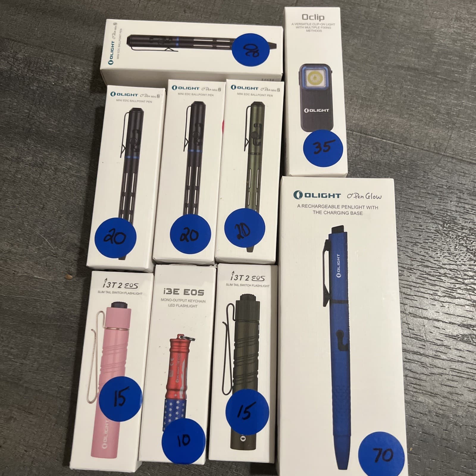 Olight O’Pen Glow EDC Pen with Flashlight and Green Pointer BUNDLES & EXTRA  6