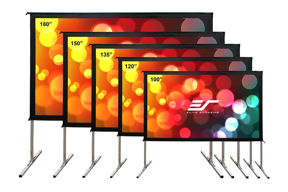 Elite Screens OMS135H2-DUAL Yard Master 2 Dual Series Outdoor Projector Screen